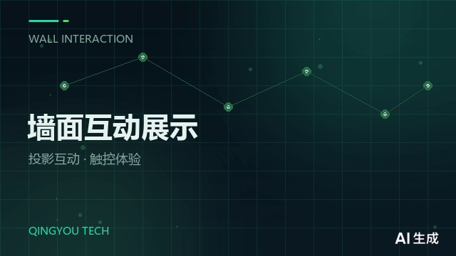 企业展厅墙面互动展示系统